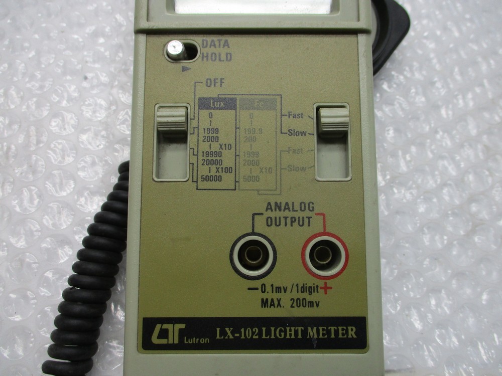 LUTRON LX-102 LIGHT METER NSNP