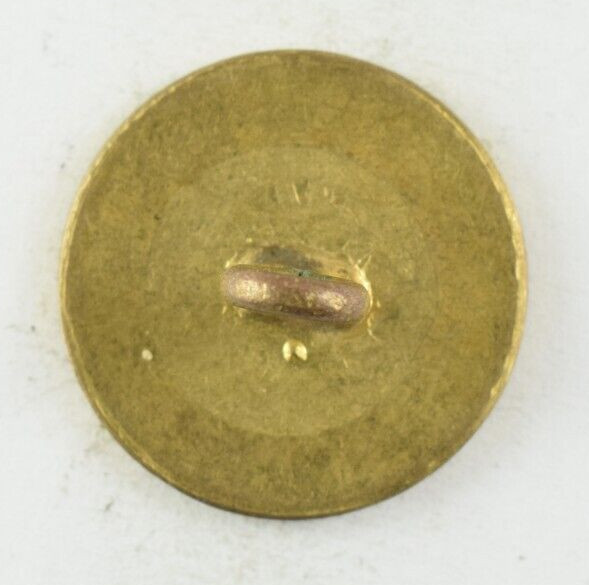 Early British Artillery Regiment 1 Piece Gilt Original Uniform Button L9C