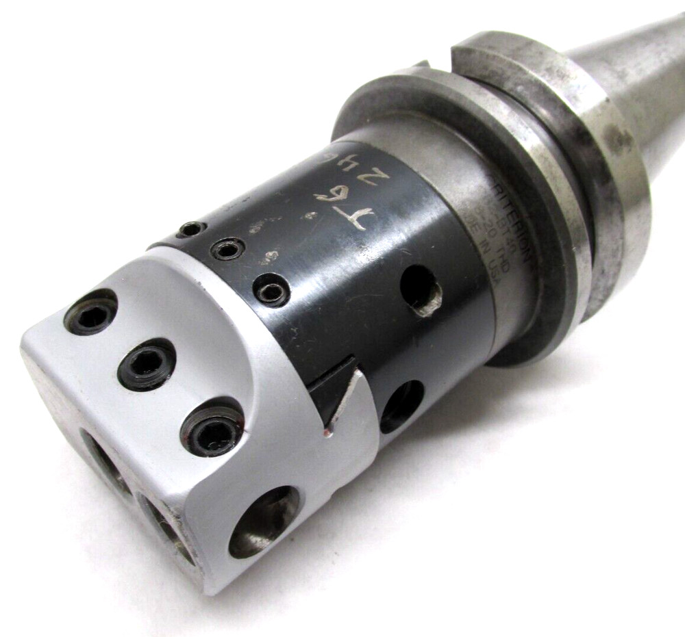 CRITERION 1/2" BORING HEAD w/ BT40 SHANK - #DBL-202B