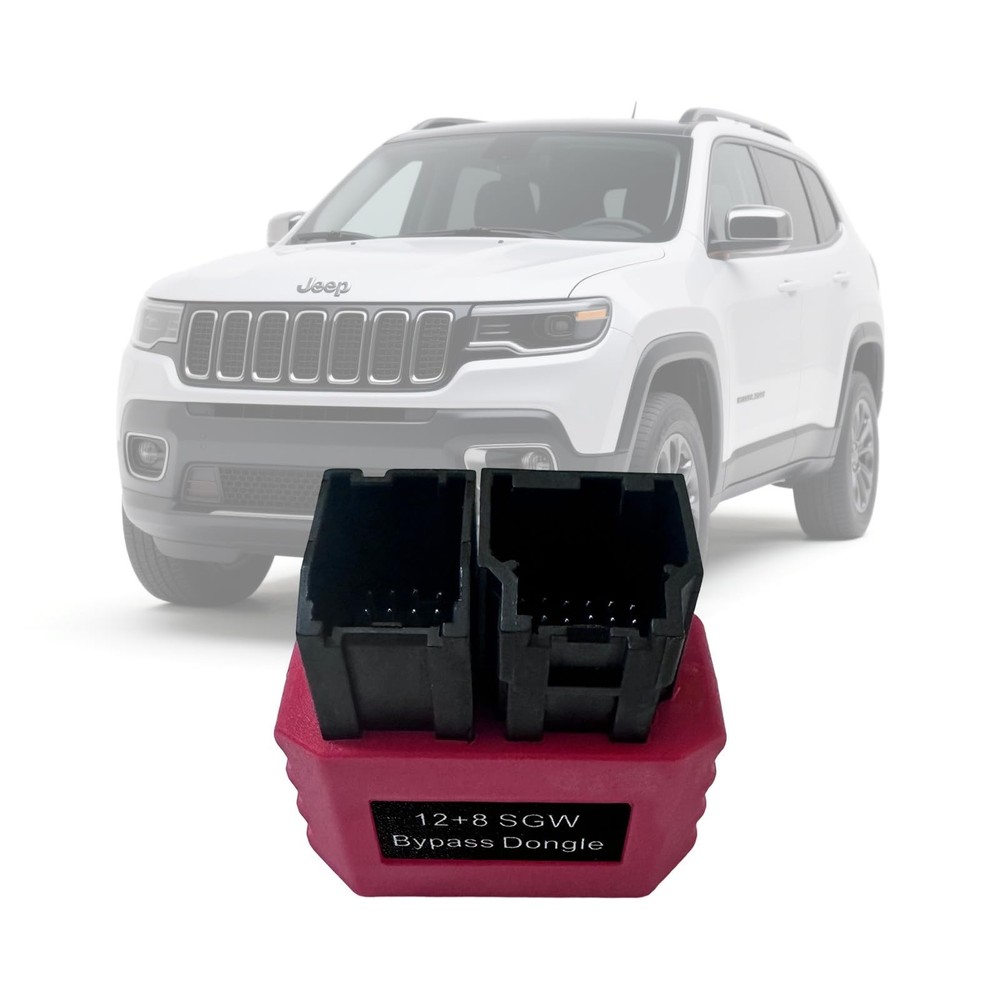 Bypass Dongle 8Pin 12Pin Connector for FCA Security Gateway Module Adapter, Comp