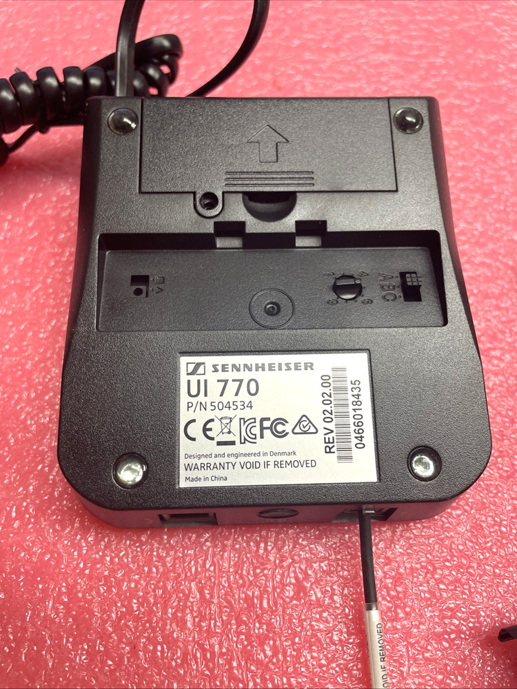MINT Sennheiser UI770 Universal Interface Amplifier HeadsetHandset Switch
