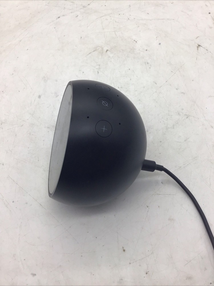 Amazon Echo Spot Smart Alarm Clock VN94DQ Alexa Enabled Fully Tested Read
