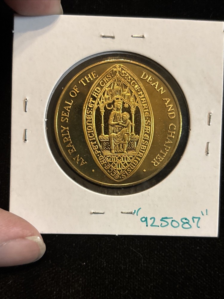 Salisbury Cathedral Bronze Token “925087”