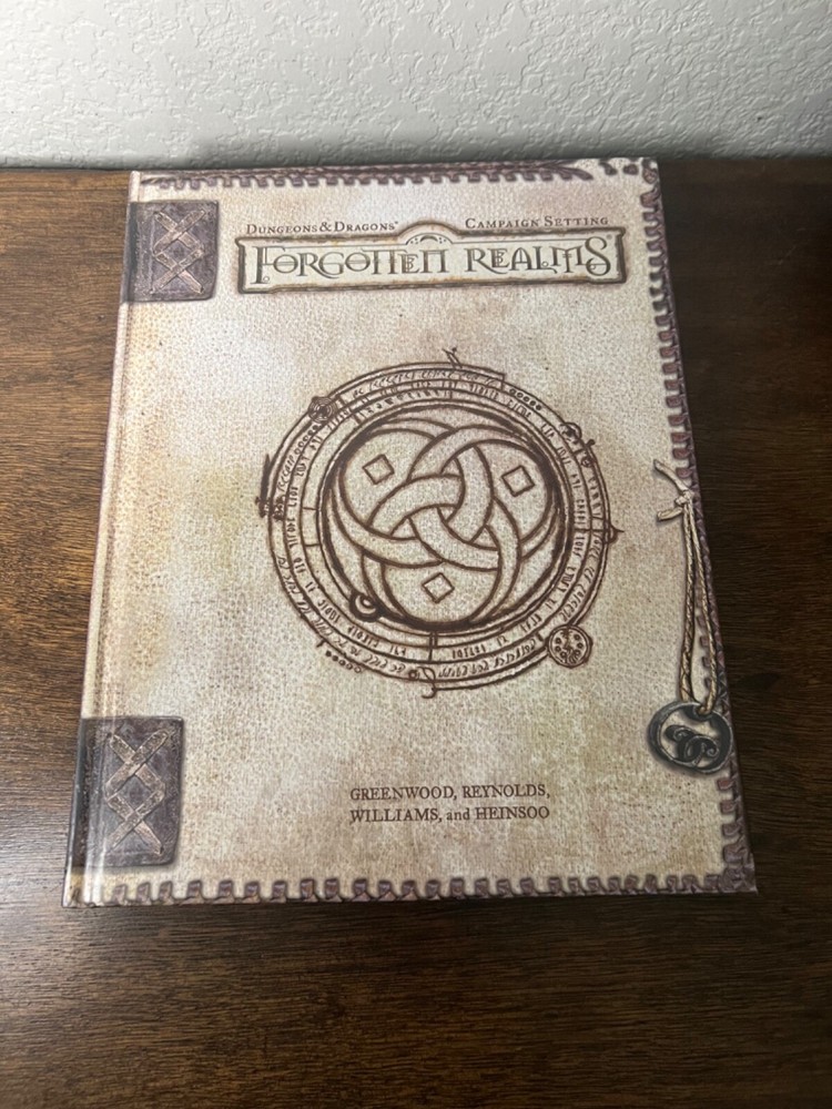 Dungeons & Dragons: Forgotten Realms Campaign Setting Hardcover 2001 Book