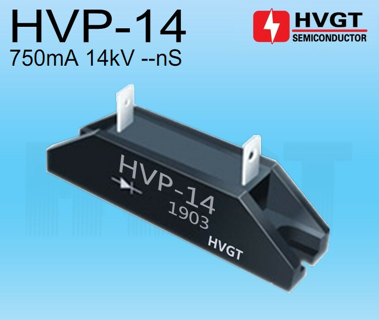 1pc HVGT HVP-14 High Voltage Rectifier Silicon Stack 750mA14kV High Frequency