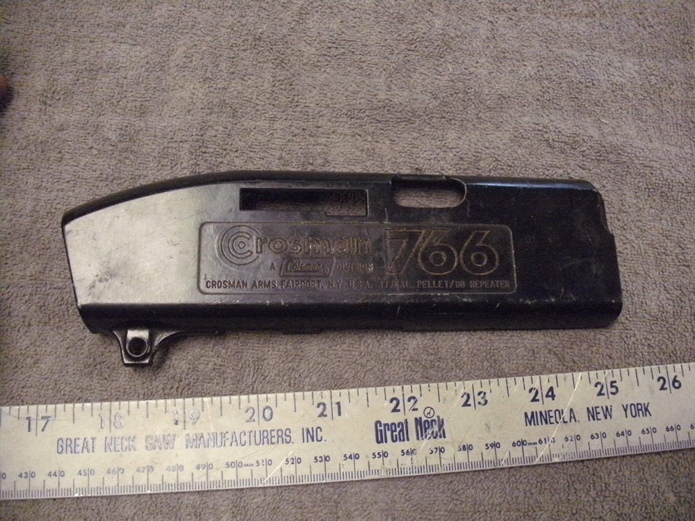 Crosman Model 766 , Coleman Made, 177 caliber Right Side Plate,Stripped