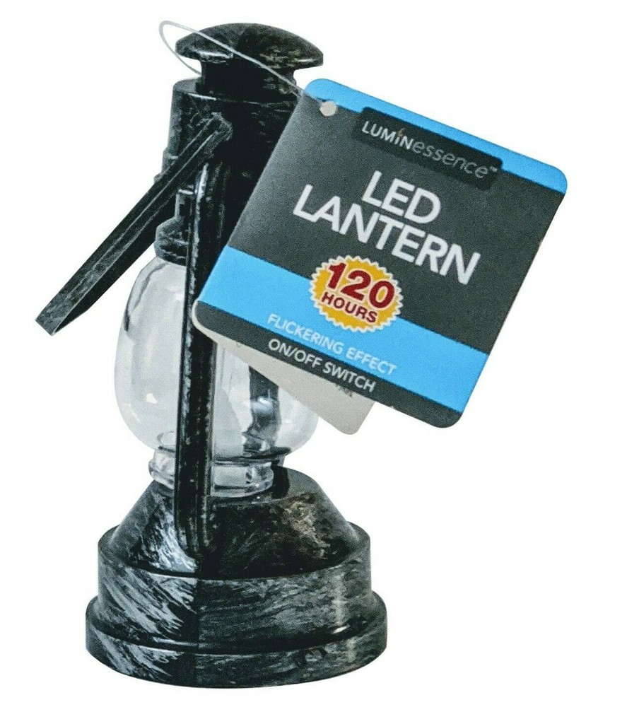 Luminessence LED Lantern Flickering Effect On/Off Switch, Camping Party