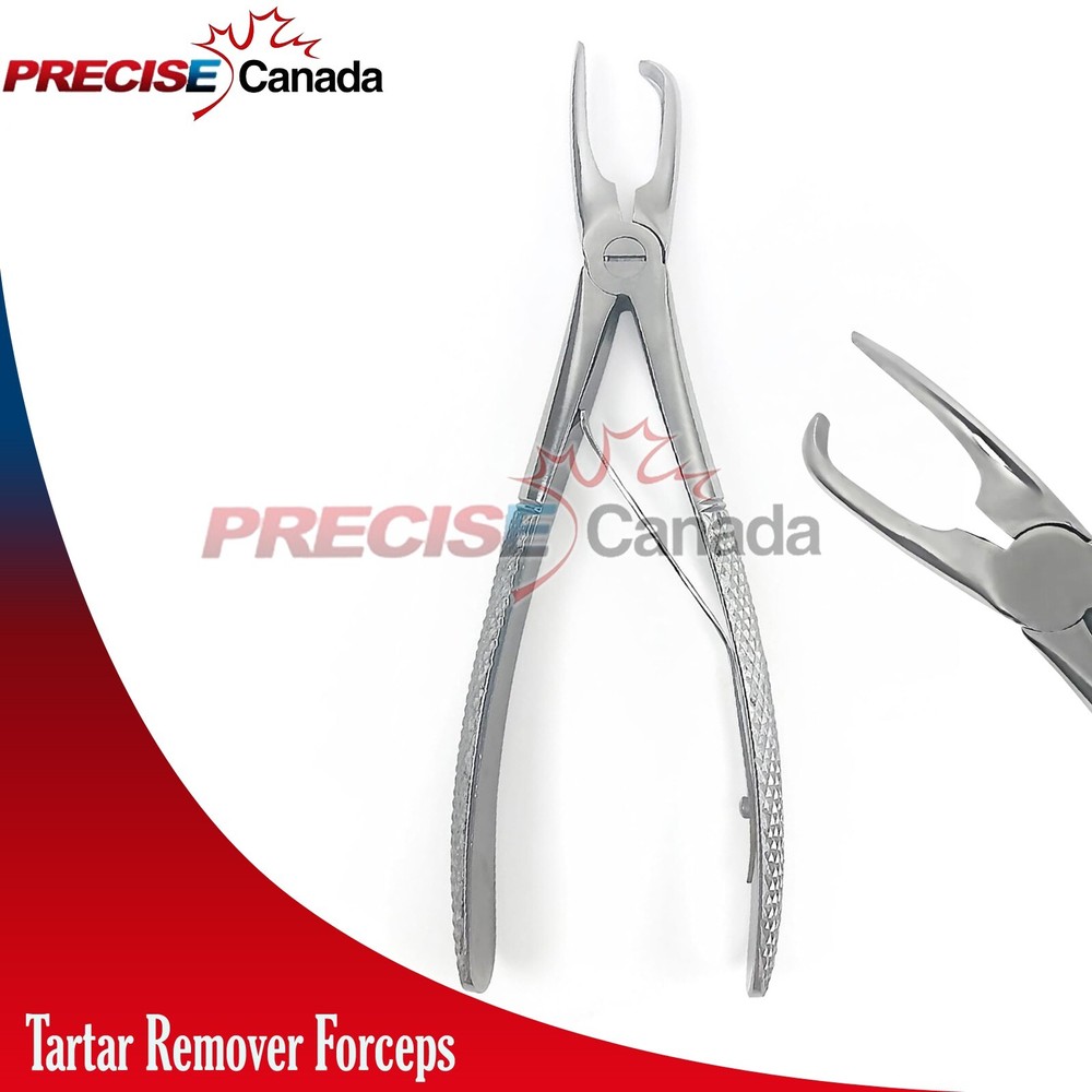 Dental Tartar Forceps 7" Calculus Remover Tooth Scraper Veterinary Tools