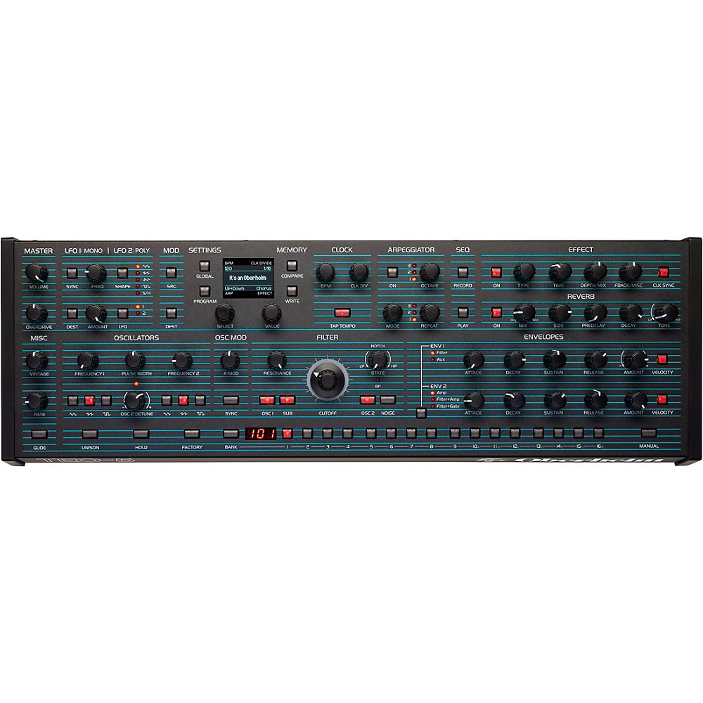 Oberheim TEO-5 Desktop Module 5-Voice Polyphonic Analog Synthesizer