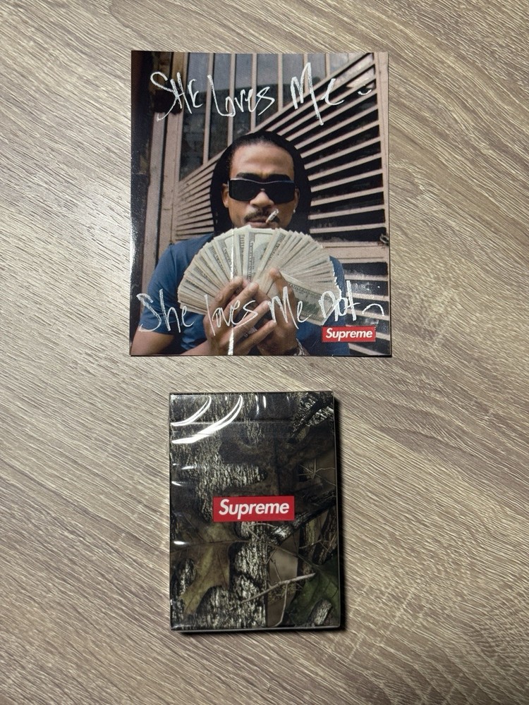 Supreme Camo Playing Cards SS25