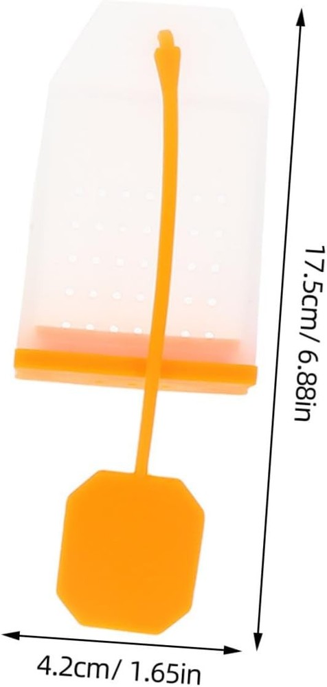 2Pcs Silicone Tea Strainer Reusable Loose Leaf Infuser
