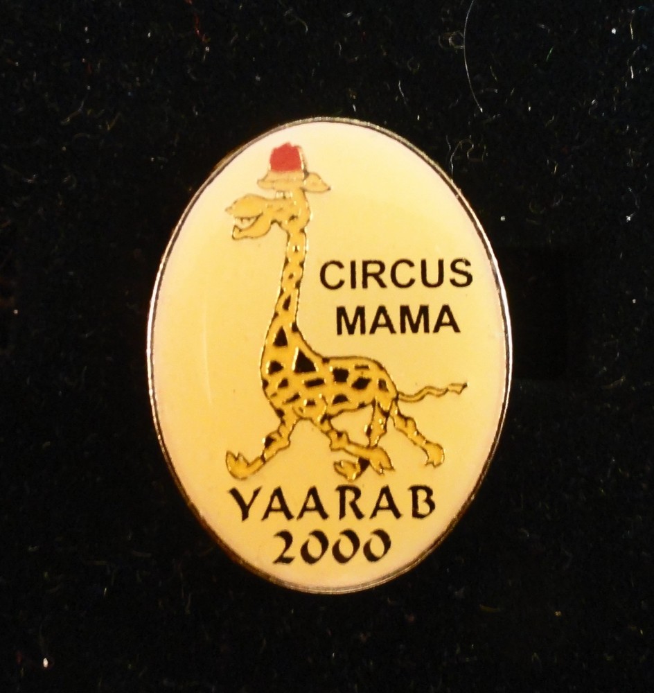 YAARAB SHRINE TEMPLE PIN:  2000   CIRCUS MAMA