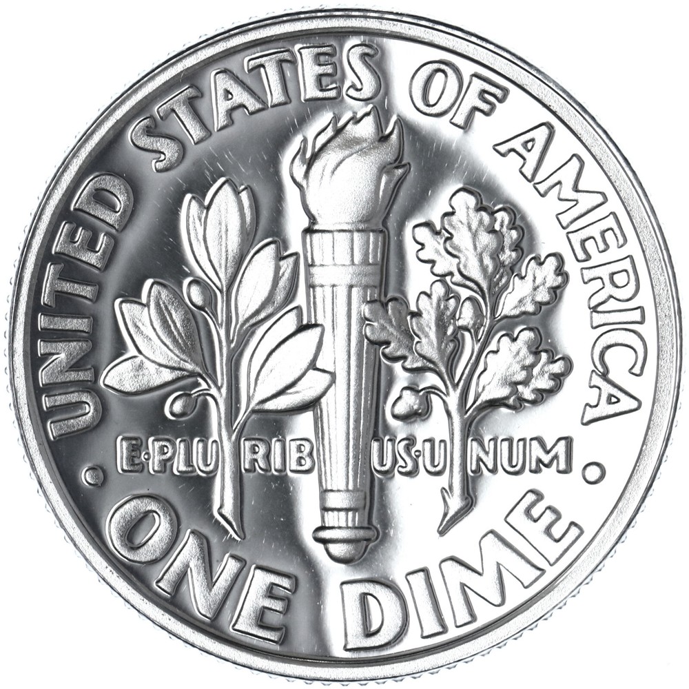 1999 S Roosevelt Dime Gem DCam Proof 90% Silver