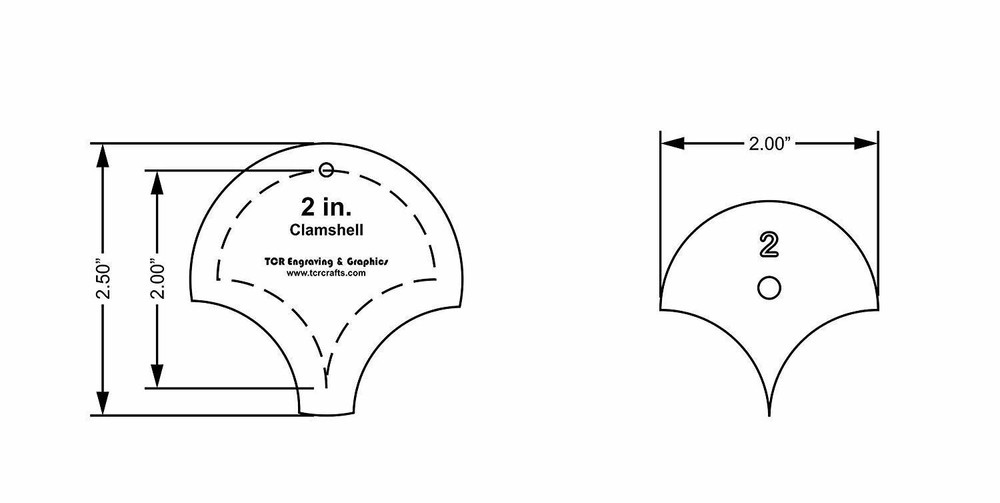 Mylar 2" Clamshell 51 Piece Set