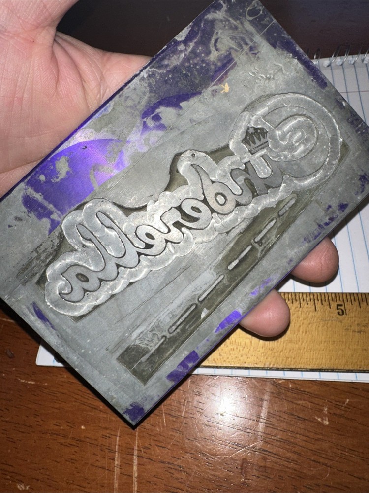 Print Plate “ Cinderella “ Crown
