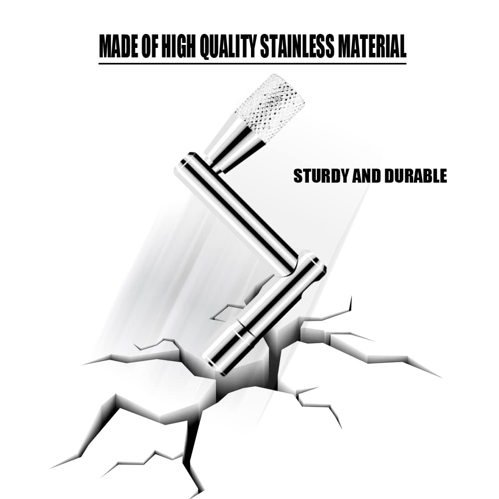 Drum Keys 3-Pack Universal Drum Tuning Key with Continuous Motion Speed Key