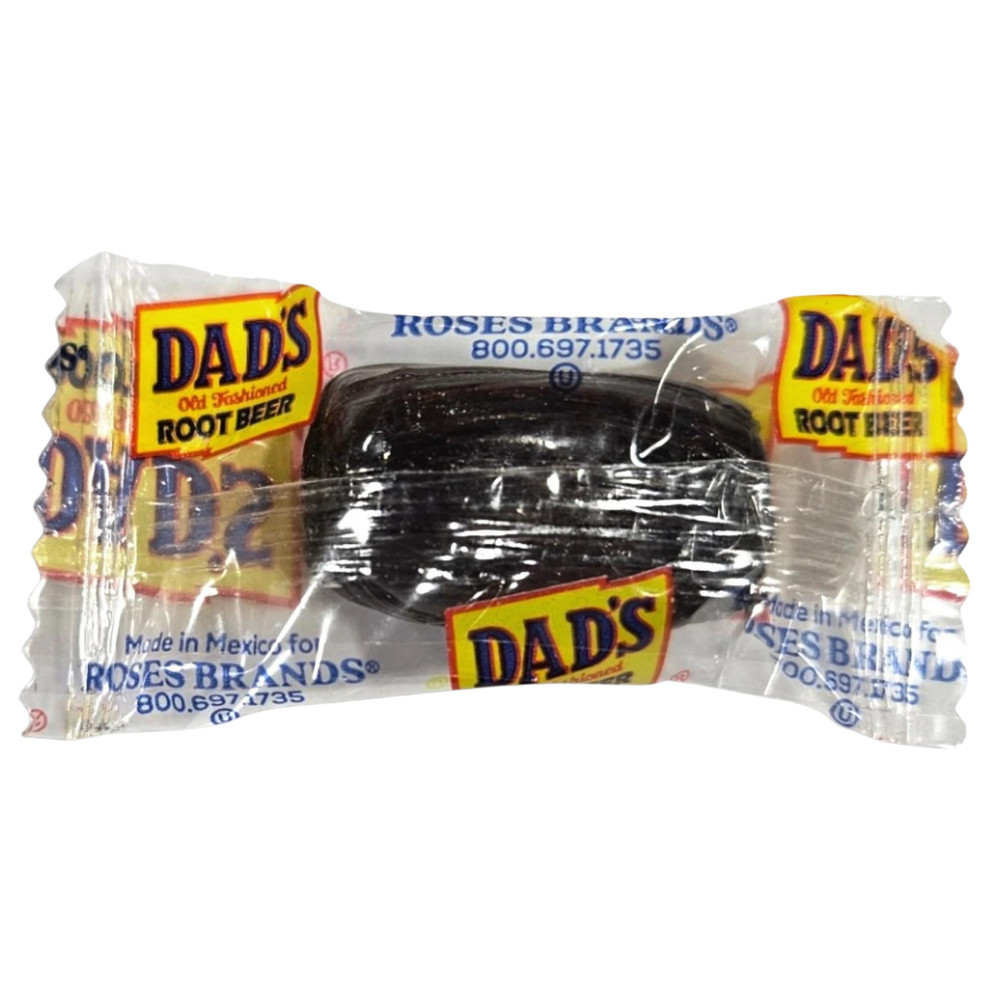 Dad’s Root Beer Barrels 1 lb Bulk Wrapped Old Fashioned Candy