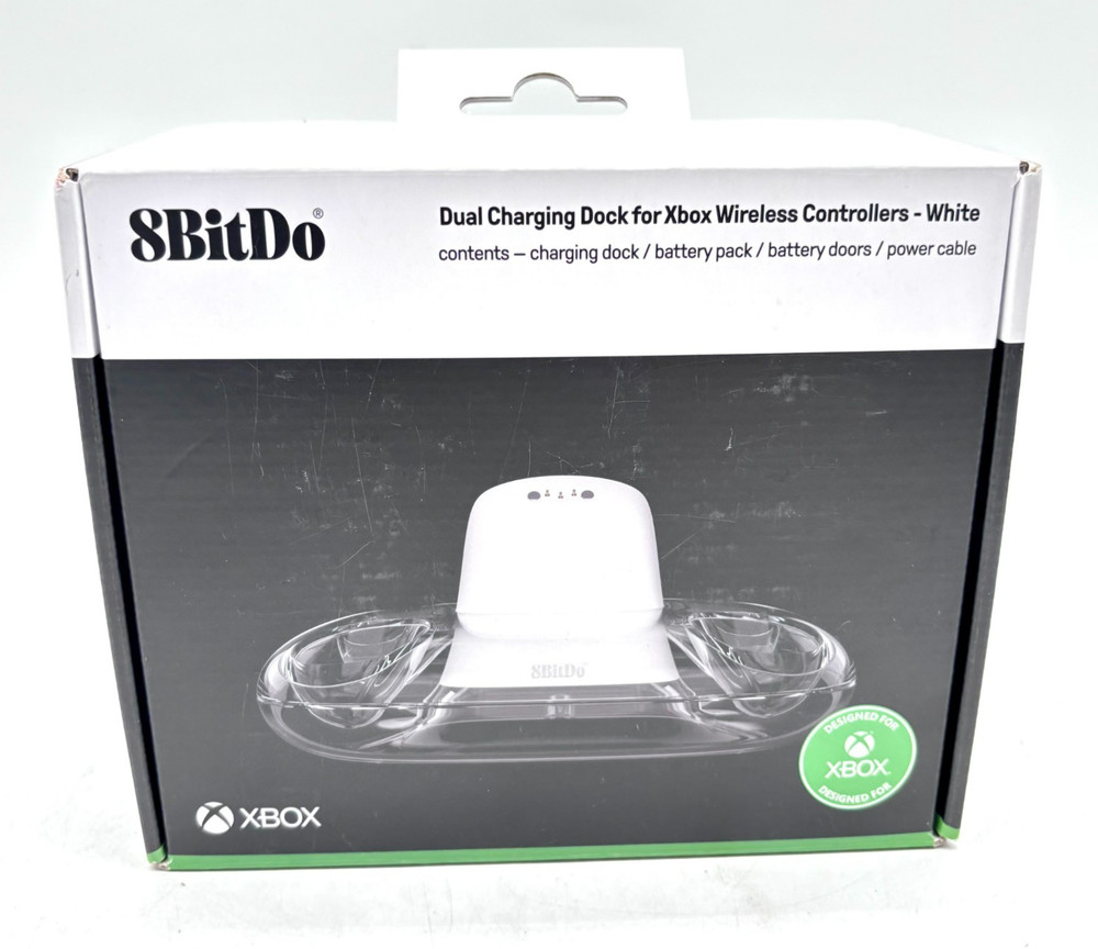 8BitDo Dual Charging Dock For Xbox Wireless Controllers - Black