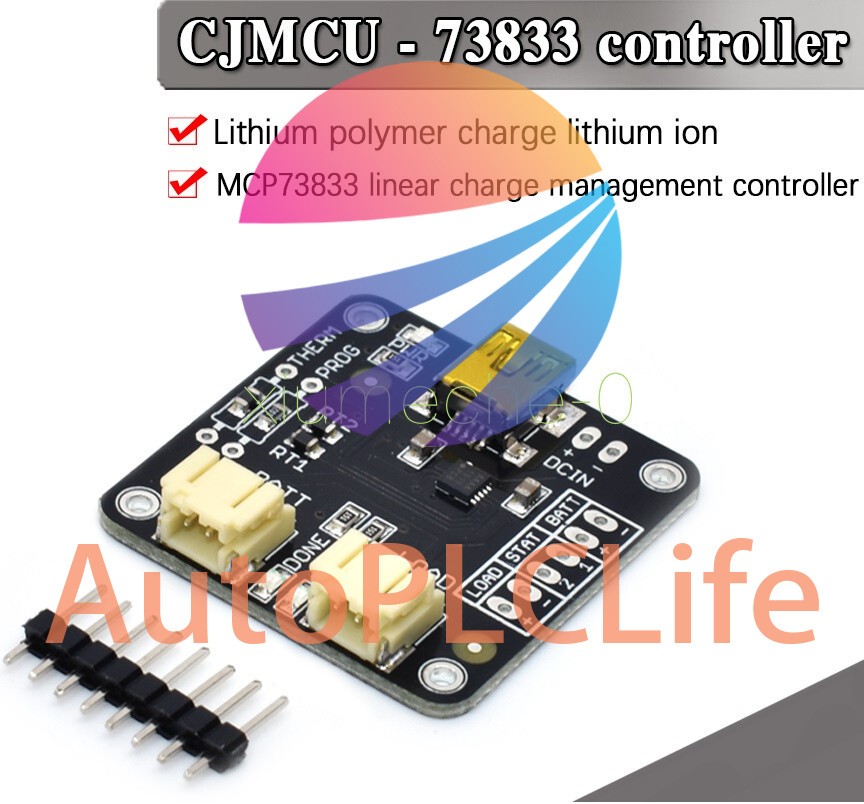 MCP73833 Linear Charge Management Controller Board Lithium Polymer Charger