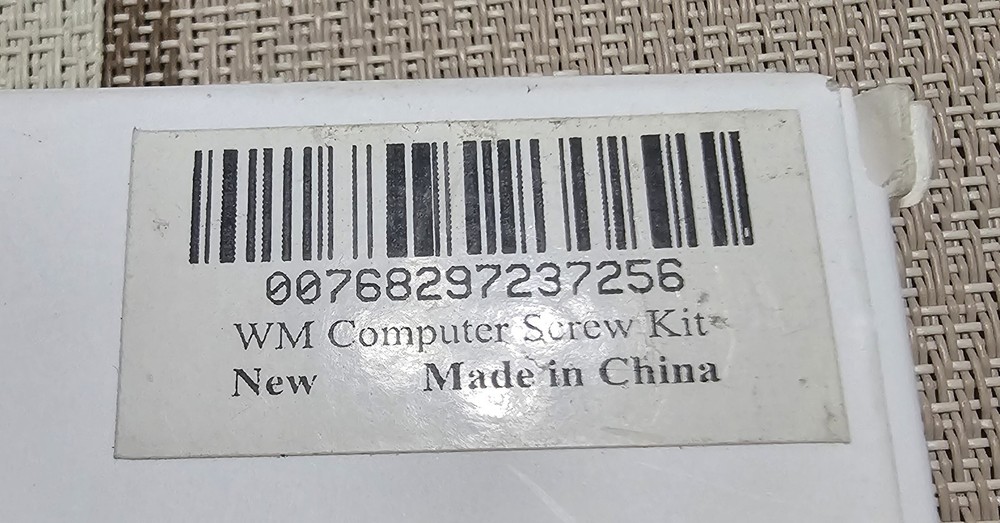 WM Computer Screw Kit NEW