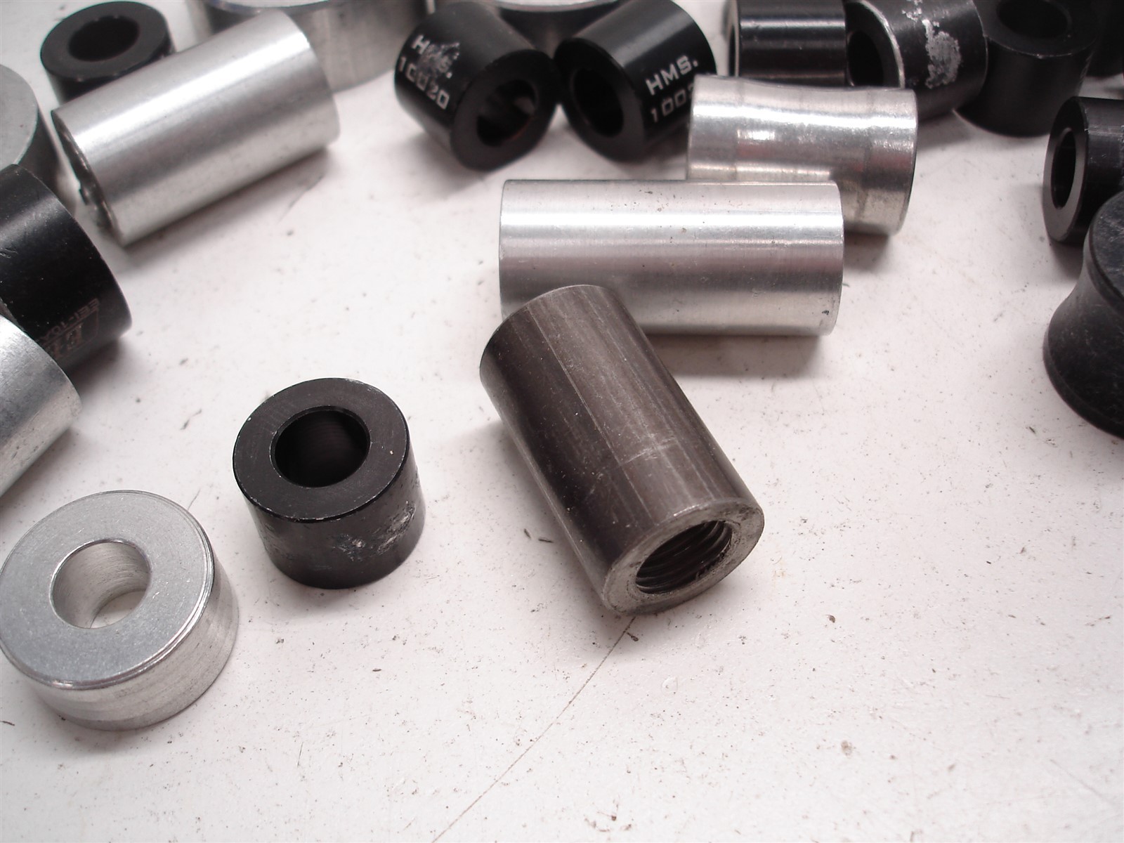 88 NASCAR BILLET ALUMINUM MOTORPLATE ACCESSORY SPACERS POWER STEERING ALTERNATOR