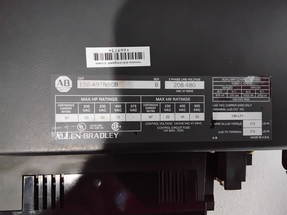 Allen Bradley 150-A97NBDB Soft Start