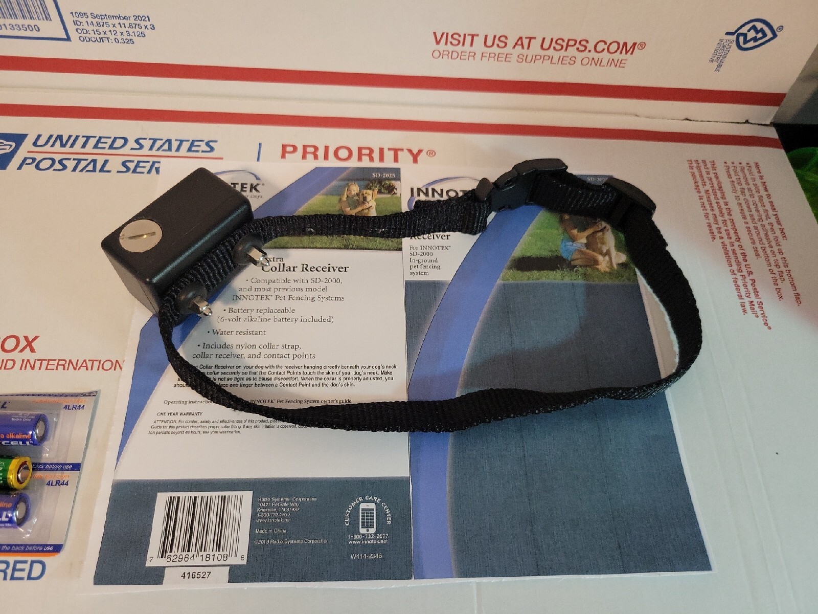 Innotek SD-2025 Replacement SD-2225 Receiver Extra Collar Dog Fence SD-2000-2100