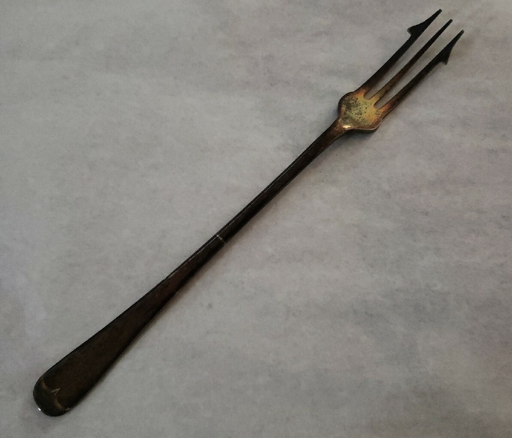 Vintage Relish Server Silver Plated ? Fork England Prongs