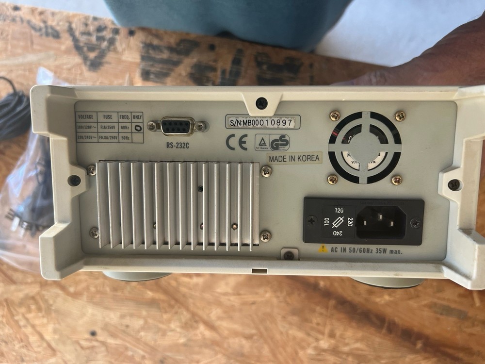 METEX MXG-9802 FUNCTION GENERATOR WITH FREQ COUNTER