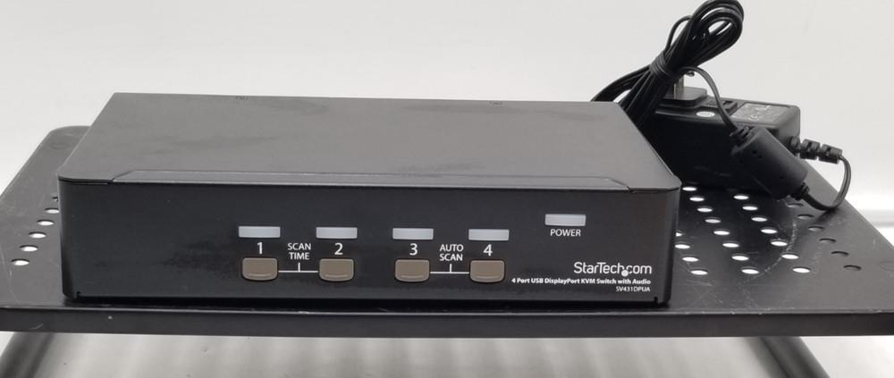 StarTech ( SV431DPUA ) 4-Ports USB KVM Switch Model #C4E1E7GG48