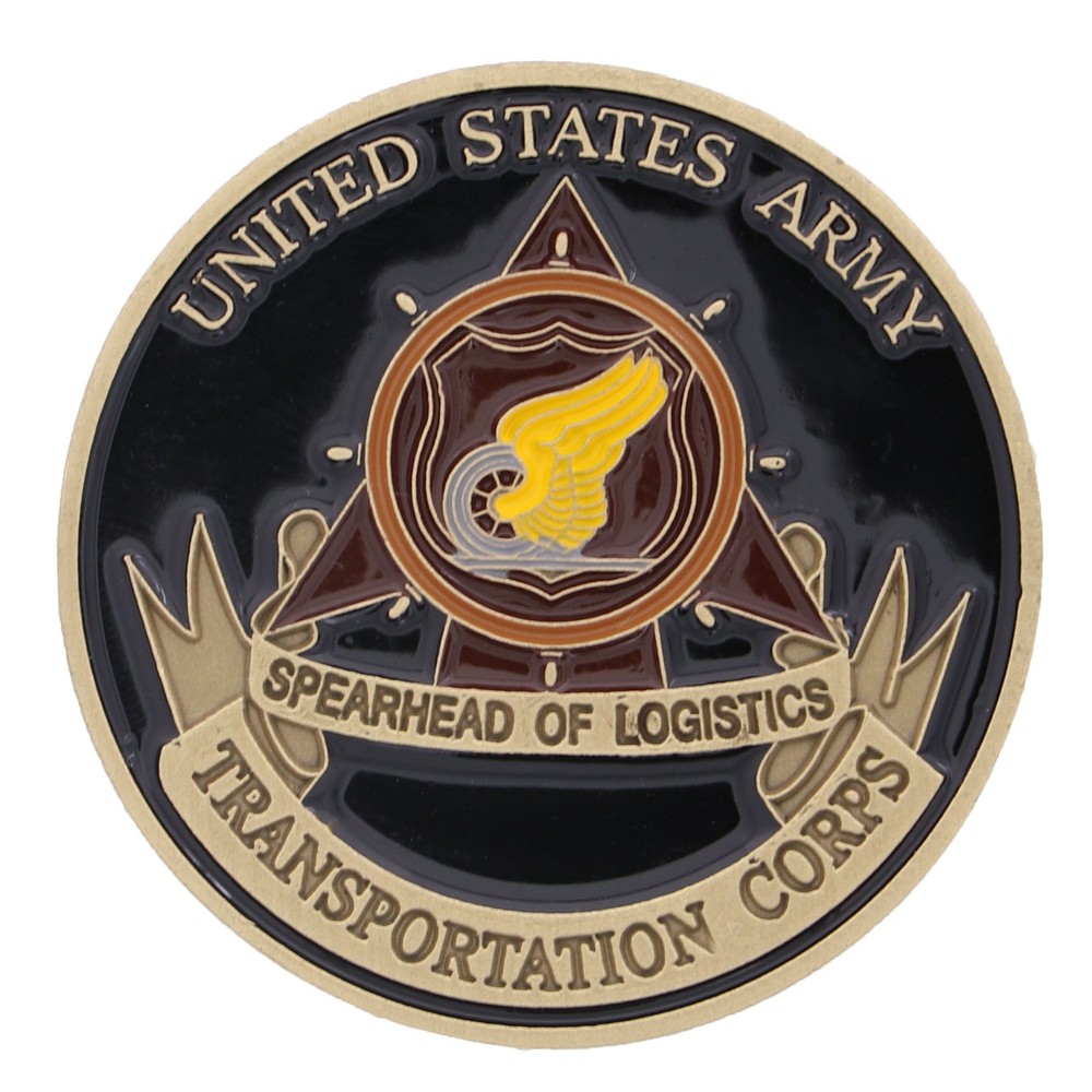 US Army Transportation Corps Fort Eustis Challenge Coin
