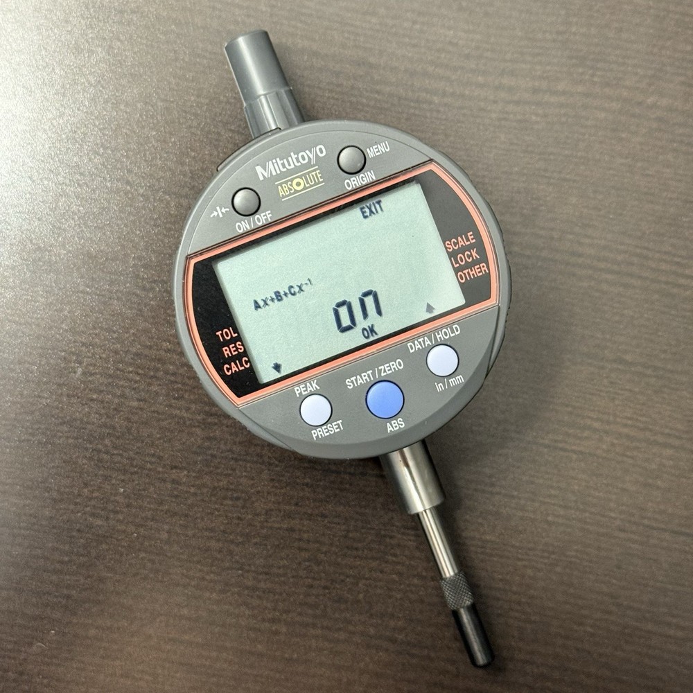 Mitutoyo Digimatic Indicator .5" Range .00005" Calculation 543-342B NICE