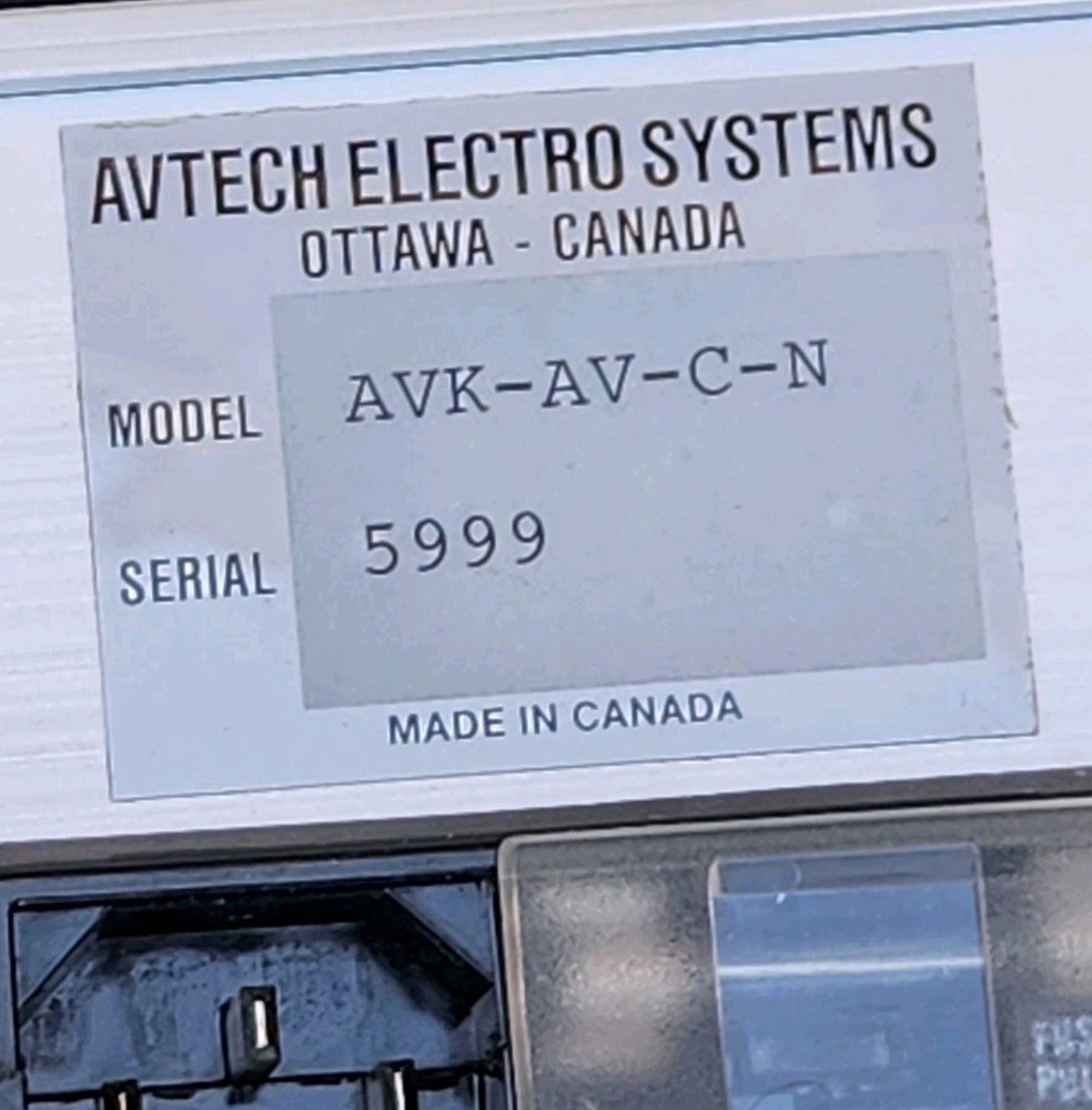 Avtech AVK-AV-C Pulse Generator Control Module – Powers On – As-Is