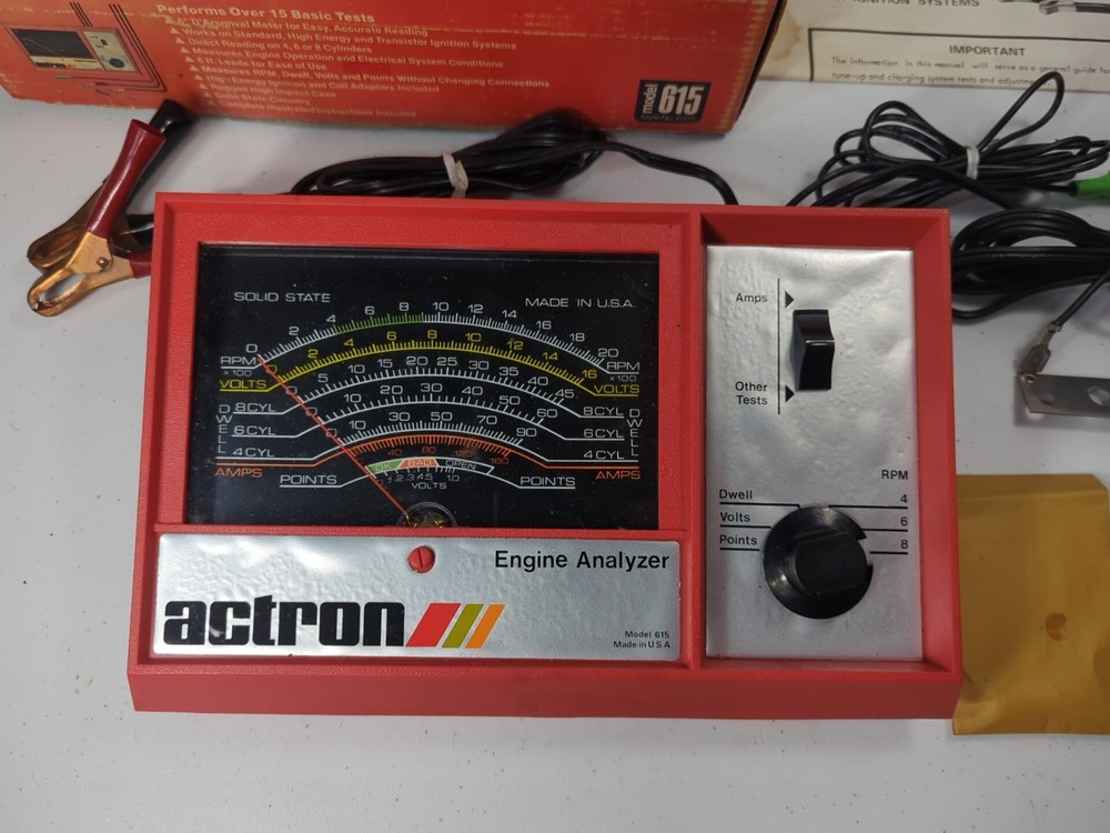 Actron Engine Analyzer Model 615 Style 6315