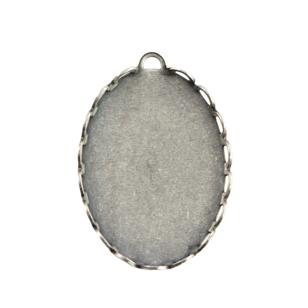 40x30mm 1 Loop Lace Edge Oval Setting (4)