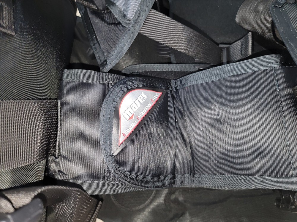 Mares Syncro 840 Scuba Diving BCD Buoyancy Compensator L With Bag