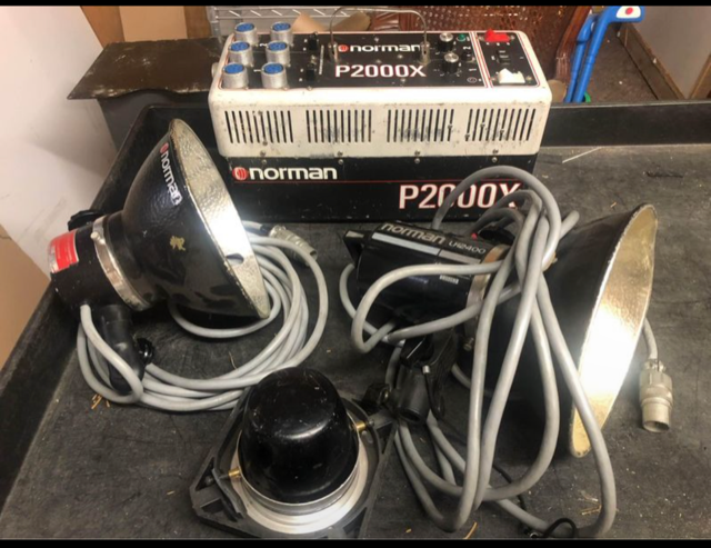 Norman Flash unit and heads