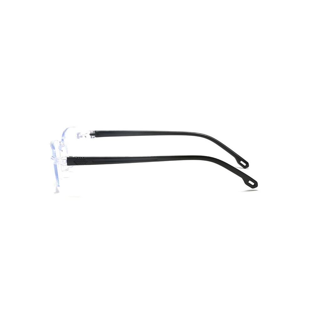 US 5-10 Pc Rectangular Rimless Blue Light Blocking Reading Glasses Unisex Reader
