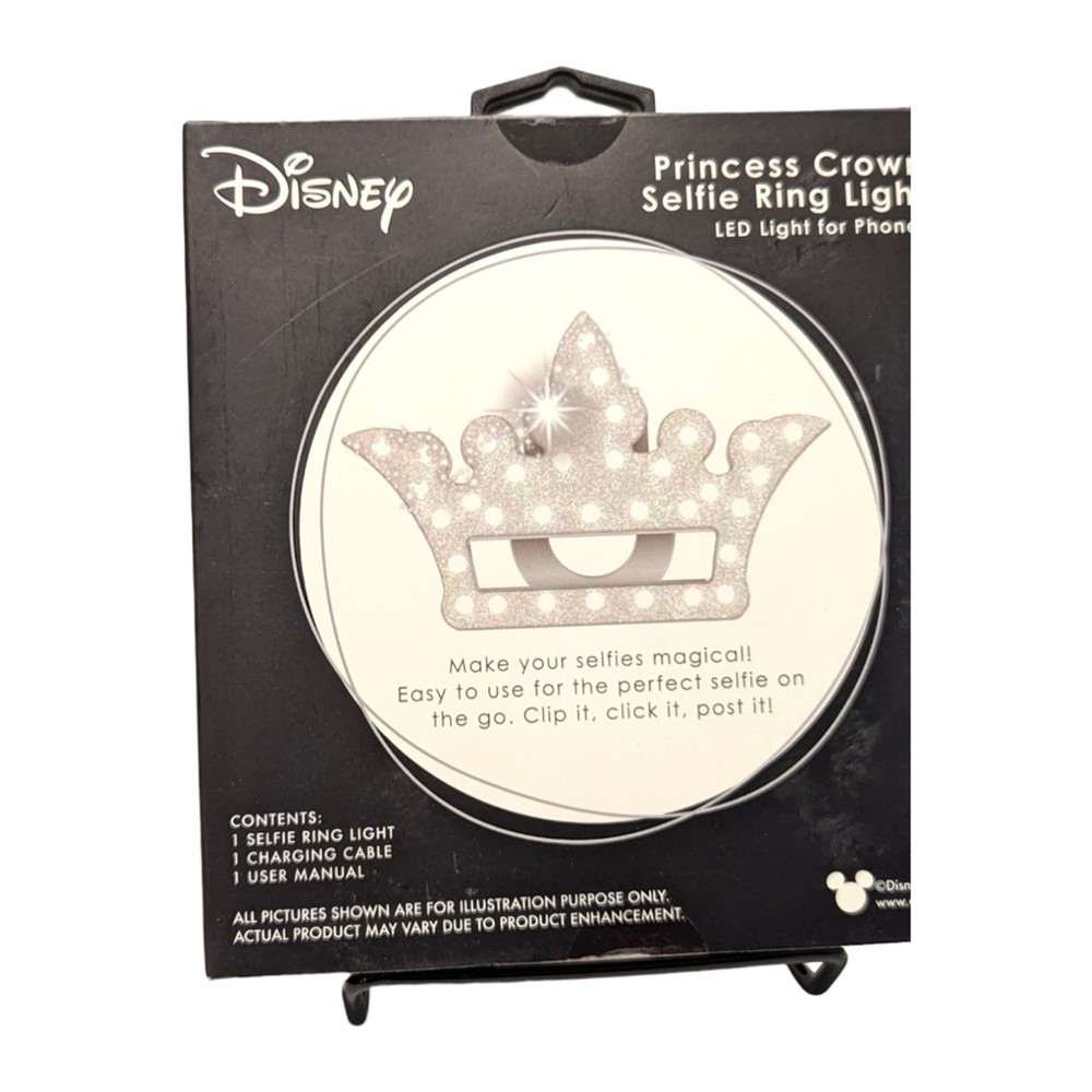 DISNEY Crown Selfie Ring Light