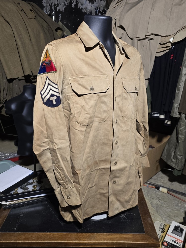 WWII 1st Armored 2nd Service Command Shirt