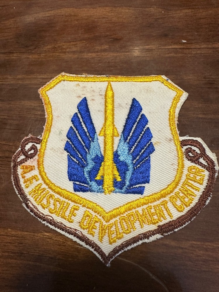 Vintage USAF Missile Development Center Patch