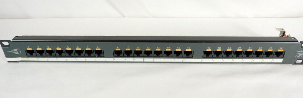 Molex Cat5e 24 Port Real Time Patch Panel PID-00103