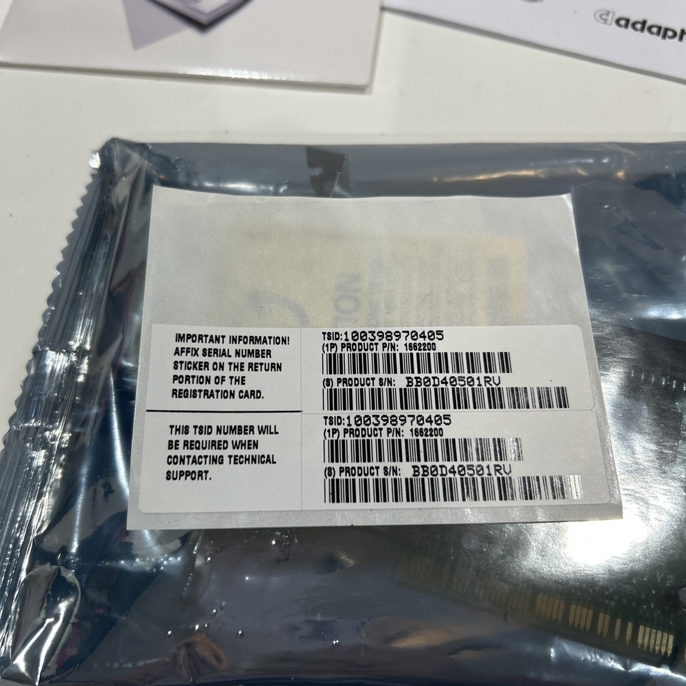 Adaptec AHA-2930CU SCSI Controller Card Installation Disc & Manual