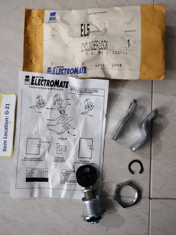 ELECTROMATE CYLINDER LOCK EL5 8012131