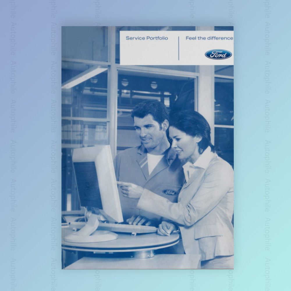 Ford Focus Service Book Blank