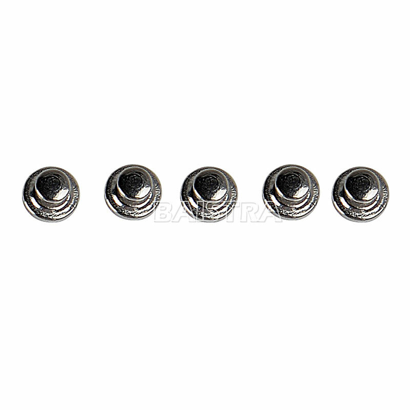 50pcs AZDENT Dental Orthodontic Lingual Buttons Bondable Round Base 5 Packs