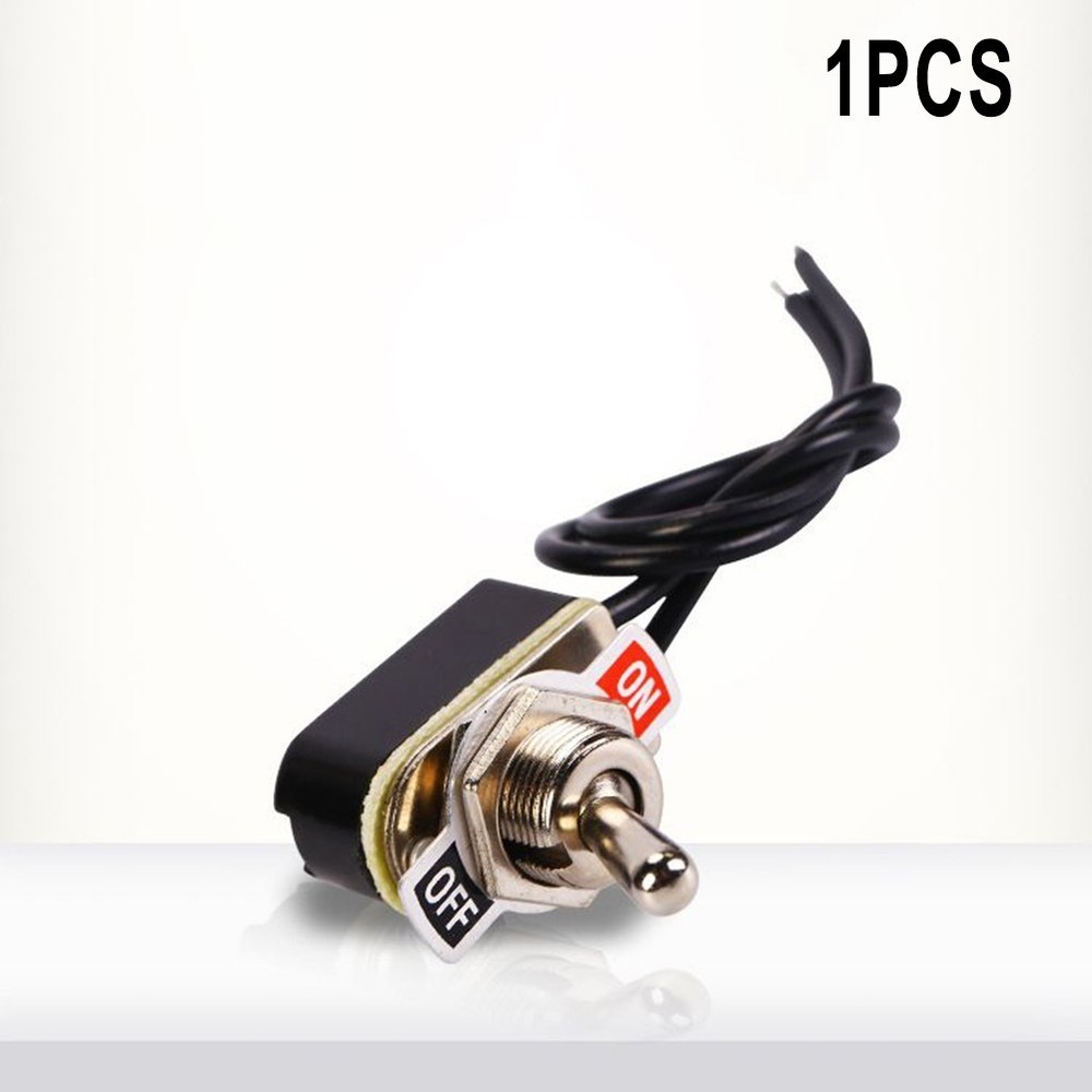for TOGGLE Switch SPST 6A Rocker SPST Contacts Switch for TOGGLE 12mm Cutout