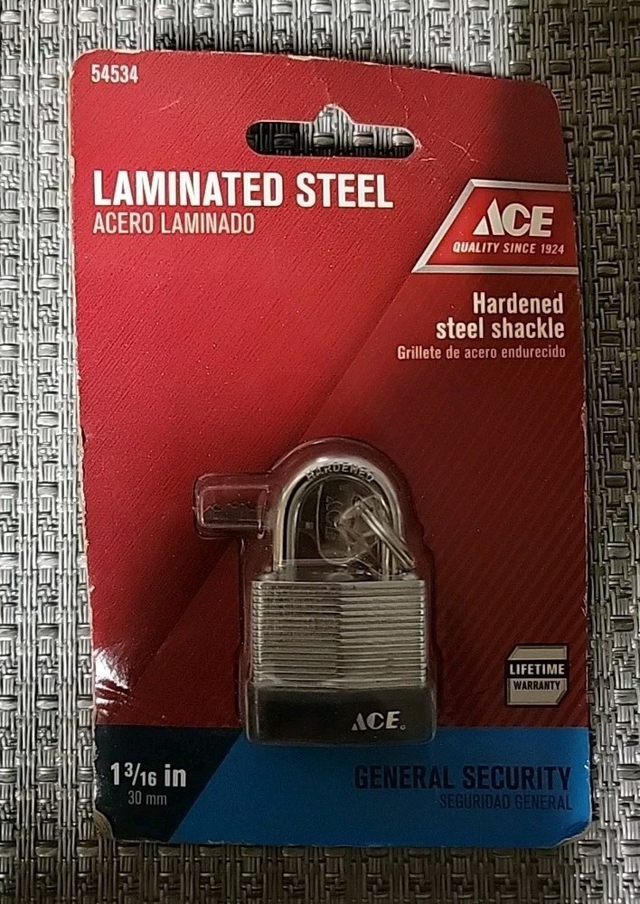 Ace 1-3/16in. General Security Padlock