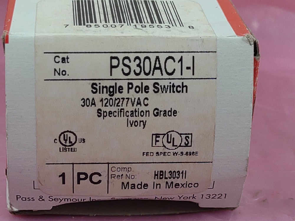 PASS&SEYMOUR LEGRAND PS30AC1-I NSMP