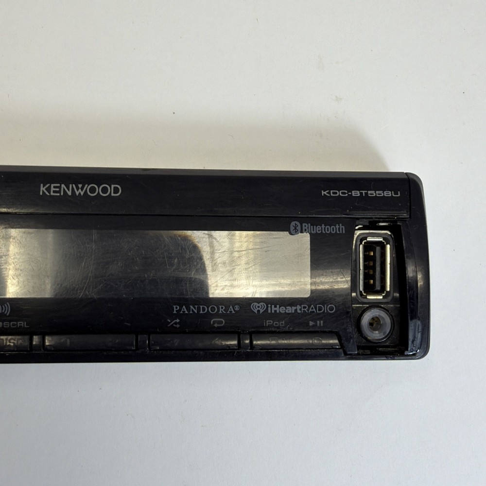 Kenwood KDC-BT558U Faceplate Only OEM Replacement Panel Bluetooth